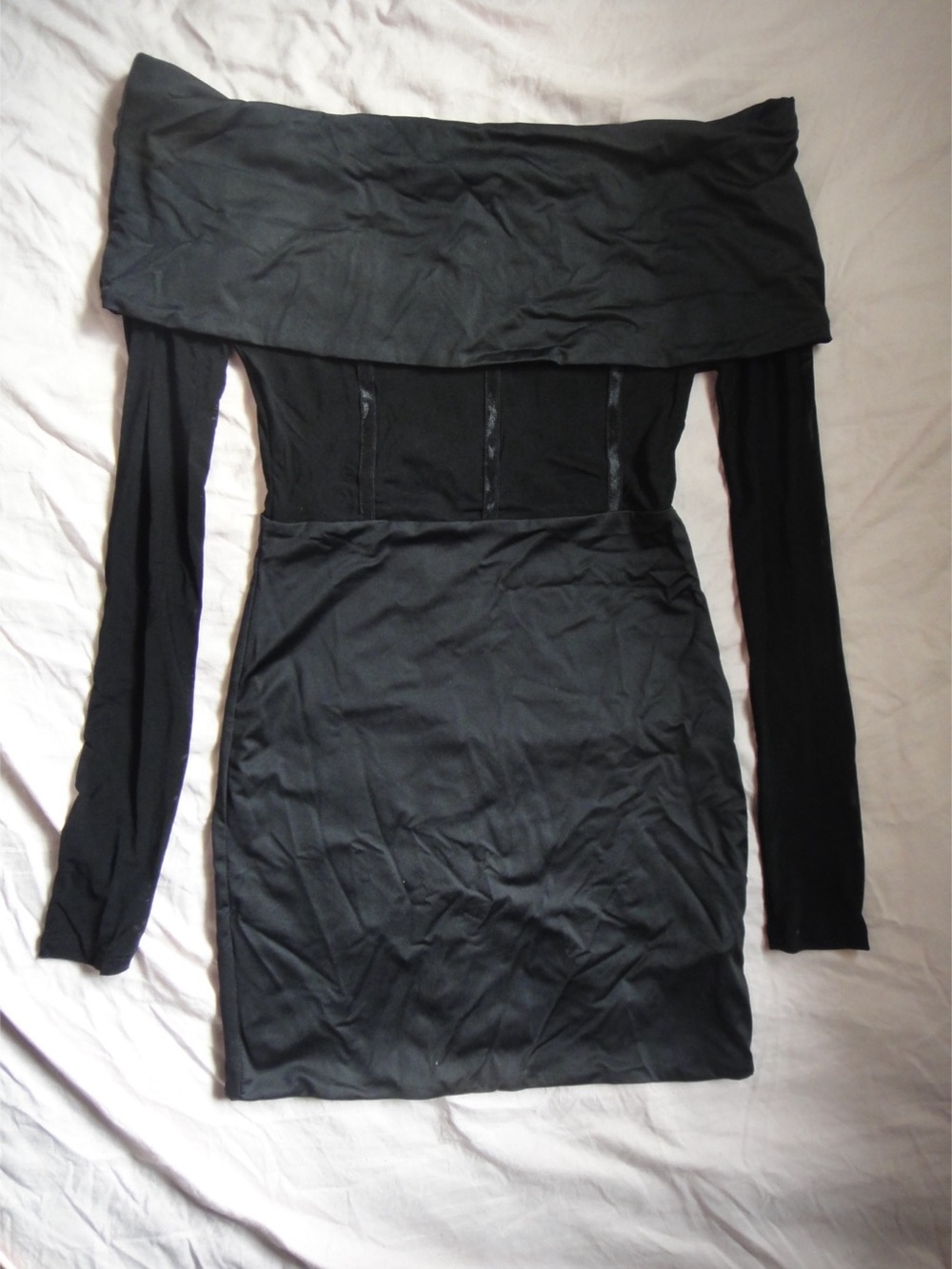 Black Off The Shoulder Dress